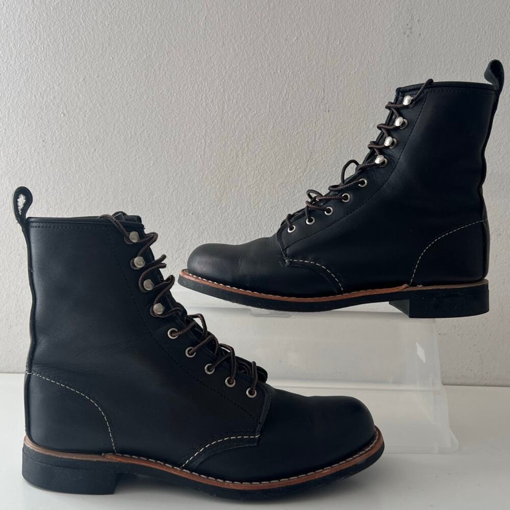 Red Wing Silversmith Boots - Black Leather - 3361 - Women’s 8B- LN Vibram Soles - Picture 6 of 9